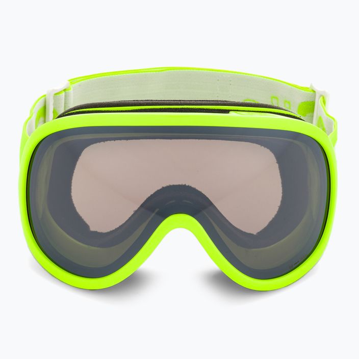 POC POCito Retina occhiali da sci per bambini giallo fluorescente/verde/clarity pocito 2