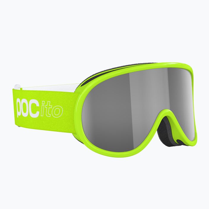 POC POCito Retina occhiali da sci per bambini giallo fluorescente/verde/clarity pocito 7