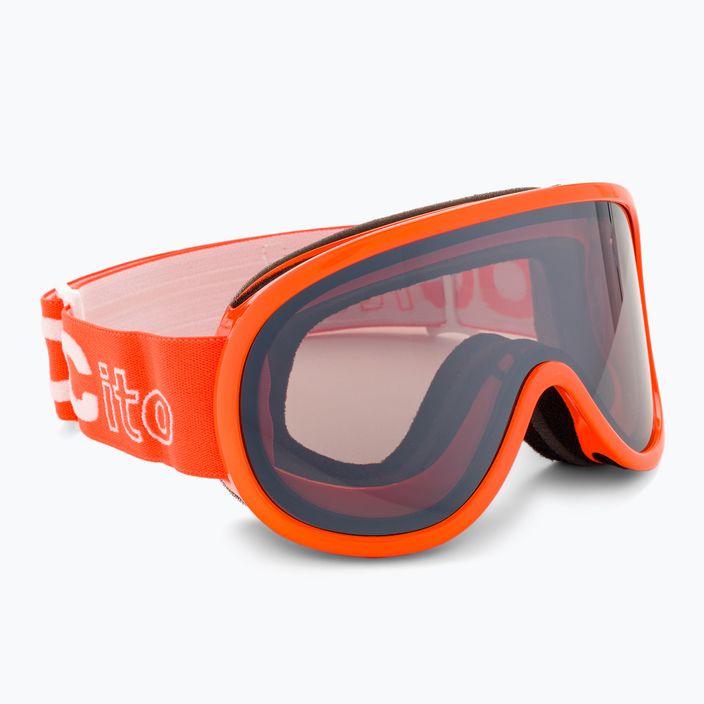 POC POCito Retina arancione fluorescente/clarity occhiali da sci per bambini POCITO