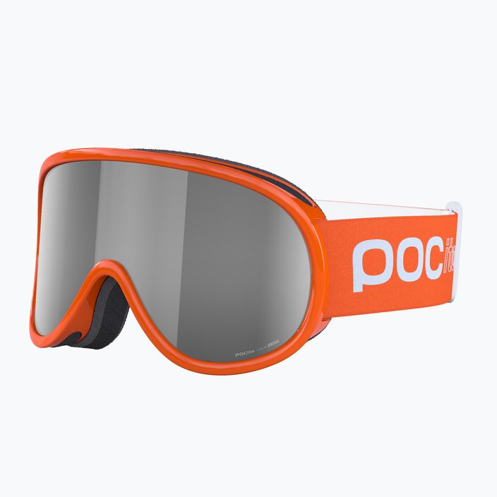 POC POCito Retina arancione fluorescente/clarity occhiali da sci per bambini POCITO 5