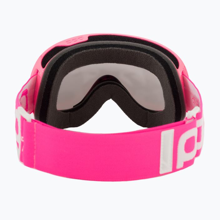 POC POCito Retina rosa fluorescente/clarity occhiali da sci per bambini POCITO 3