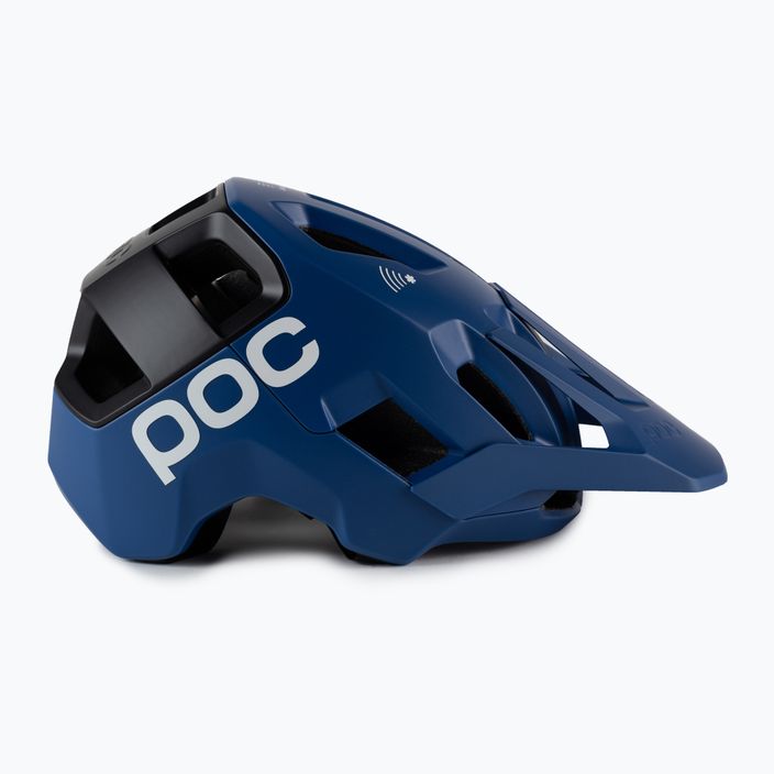 POC Kortal Race MIPS casco da bici blu opale/nero uranio metallizzato/opaco 3
