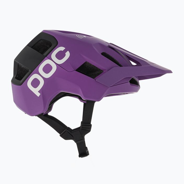 Casco da bicicletta POC Kortal Race MIPS purple/uranium black metallic matt 4