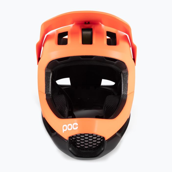 POC Otocon Race MIPS arancione fluorescente avip/nero uranio opaco casco da bici 5