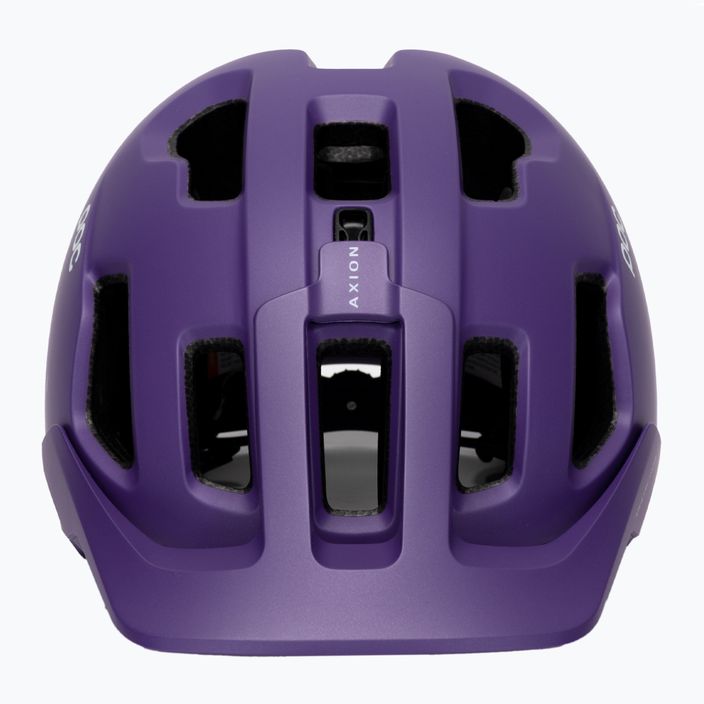 POC Axion Race MIPS casco da bici viola zaffiro/nero uranio metallizzato/opaco 2