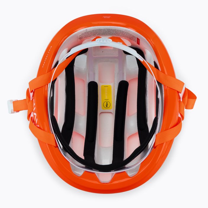 Casco da bici POC Ventral Air MIPS arancione fluorescente avip 5