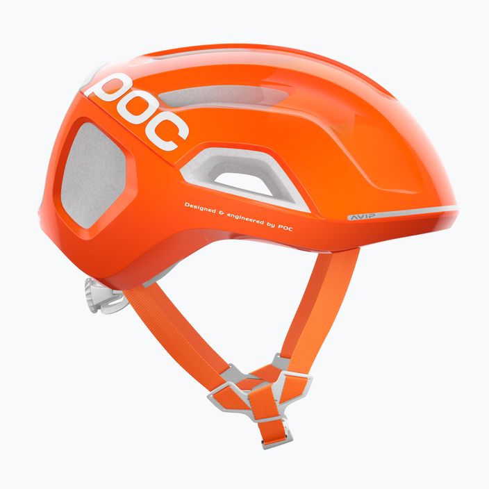 Casco da bici POC Ventral Tempus MIPS arancione fluorescente avip 9
