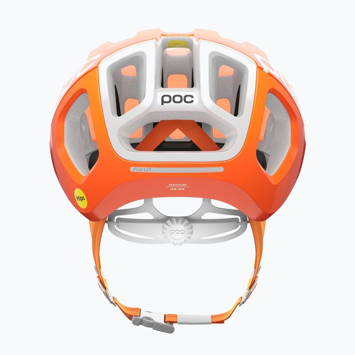 Casco da bici POC Ventral Tempus MIPS arancione fluorescente avip 10