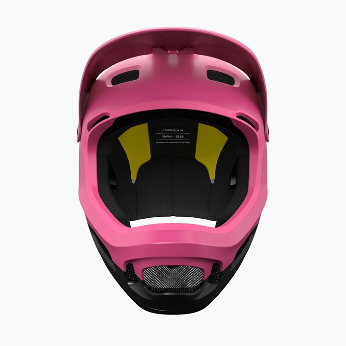 POC Coron Air MIPS casco da bicicletta rosa attinio/nero uranio opaco 2