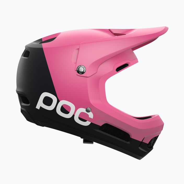 POC Coron Air MIPS casco da bicicletta rosa attinio/nero uranio opaco 3