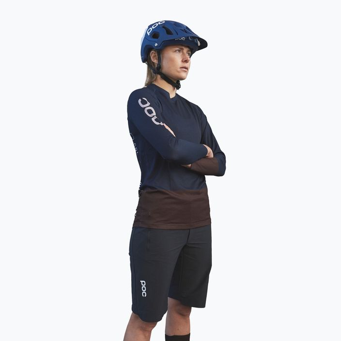Pantaloncini da ciclismo da donna POC Essential Enduro nero uranio 4