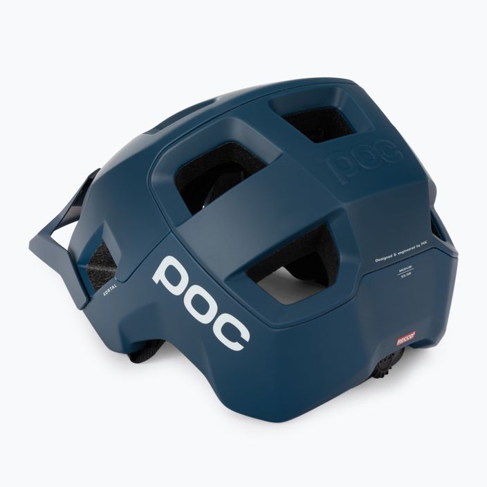 Casco da bici POC Kortal blu piombo opaco 4