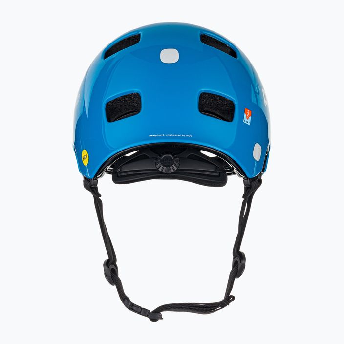 Casco da bici per bambini POC Pocito Crane MIPS blu fluorescente 3