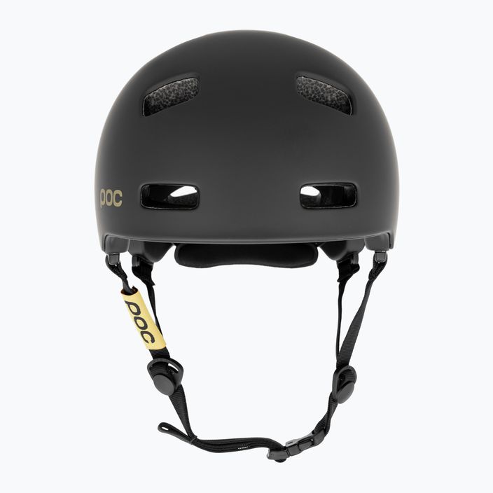 Casco bici POC Crane MIPS Fabio Ed. nero uranio opaco/oro 2