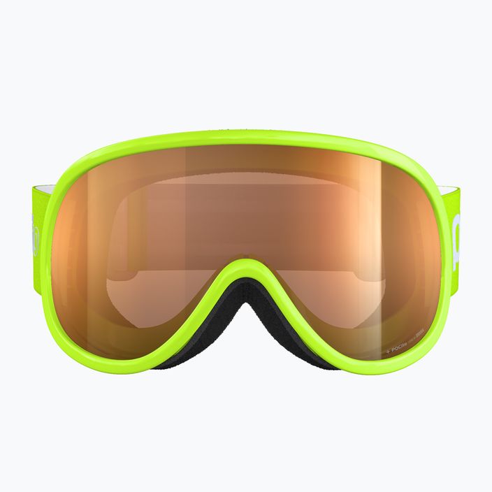 POC POCito Retina giallo fluorescente/verde, occhiali da sci per bambini 2