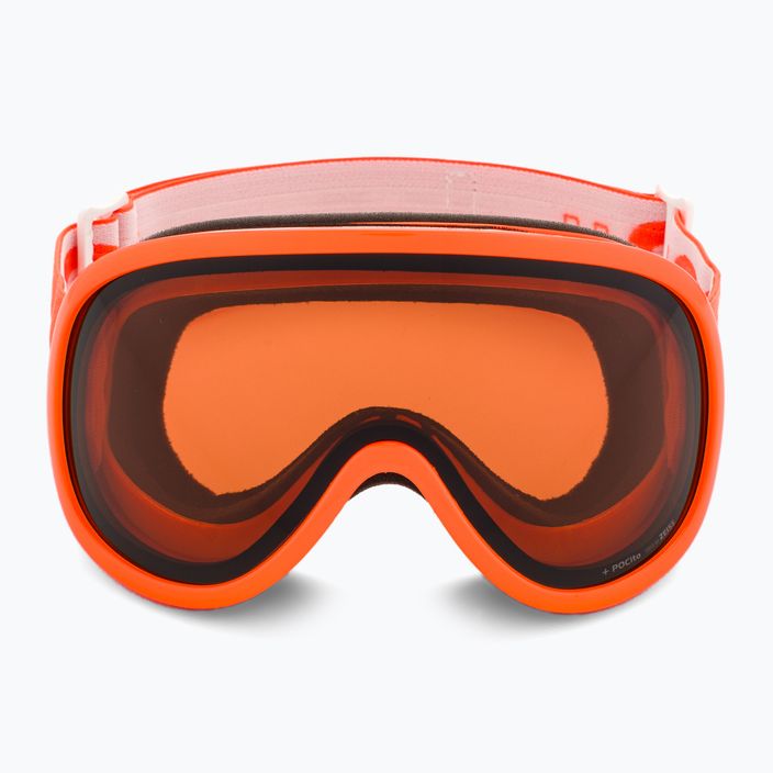 Occhiali da sci per bambini POC POCito Retina arancione fluorescente 2