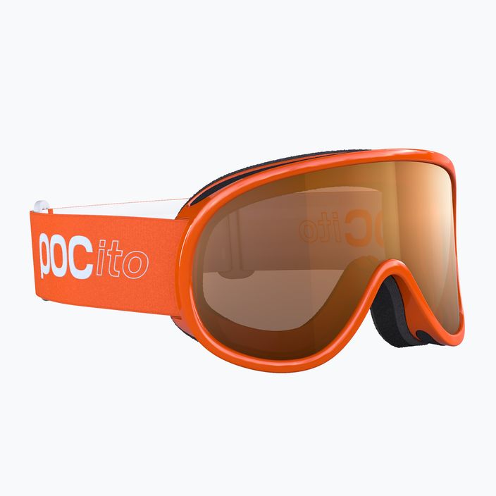 Occhiali da sci per bambini POC POCito Retina arancione fluorescente 7