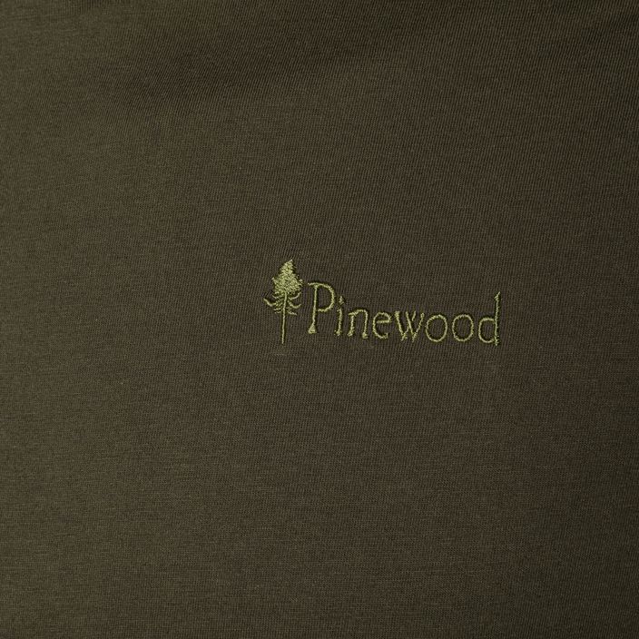 Pinewood Longsleeve 2-Pack da uomo 2 pezzi verde 4