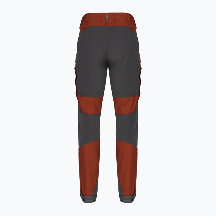 Pantaloni da trekking Pinewood Caribou TC terracotta/grigio da uomo 3