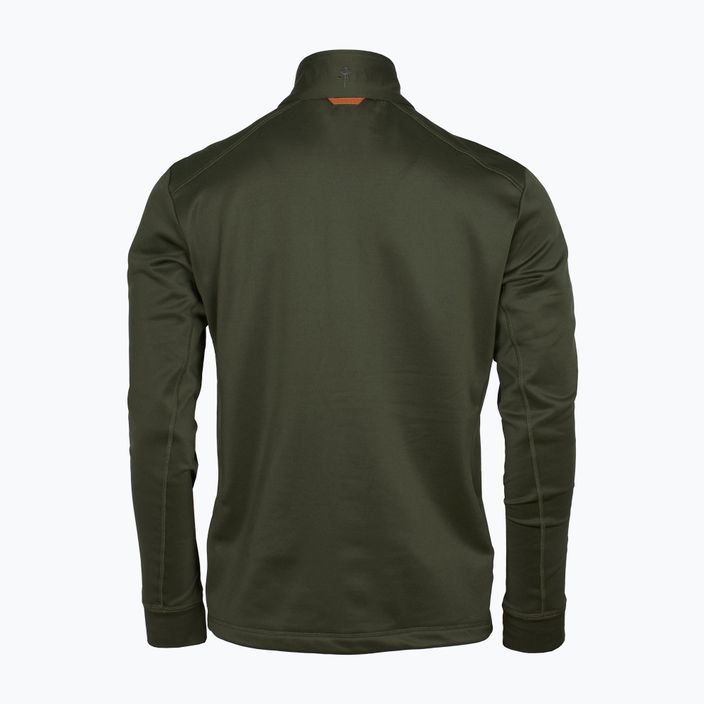 Felpa Pinewood Abisko Power Fleece da uomo verde muschio 8