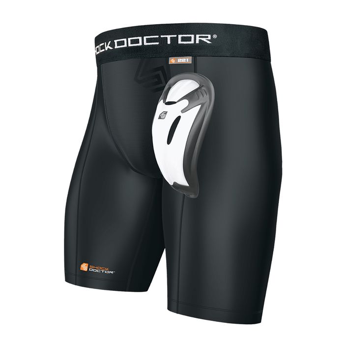 Pantaloncini Shock Doctor Core Compression da uomo, nero 2