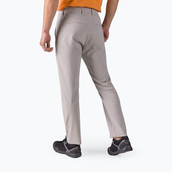 Pantaloni da golf Peak Performance Flier med da uomo, grigio melange 3
