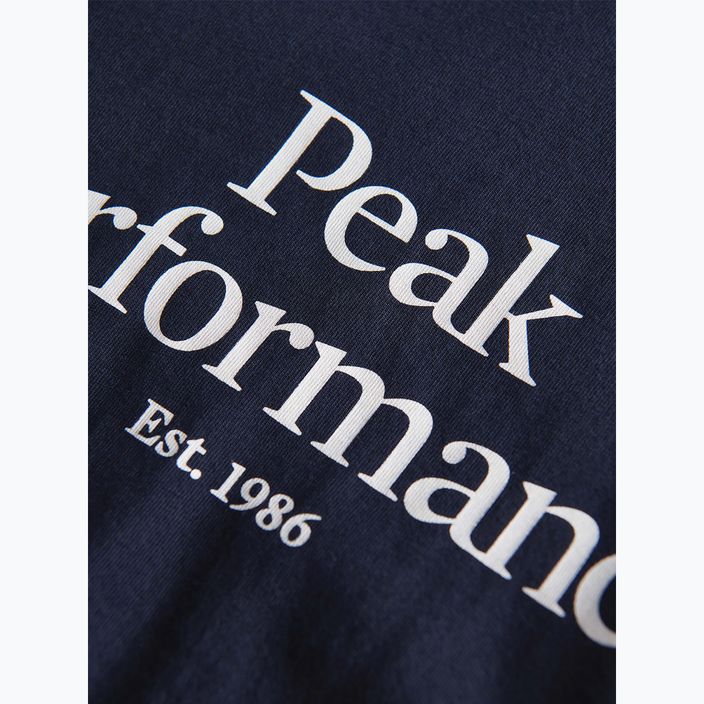 Maglietta da trekking da donna Peak Performance Original 2022 blu shadow 8