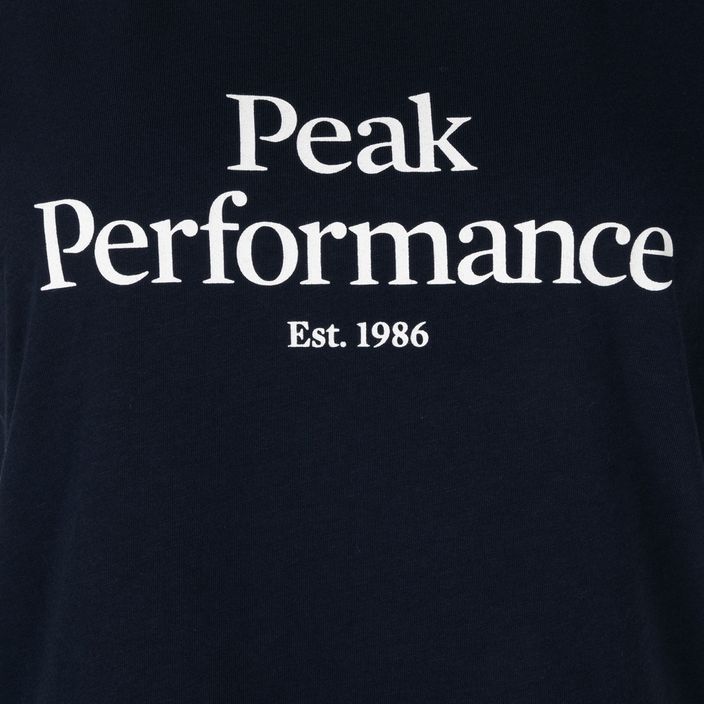 Camicia da trekking donna Peak Performance Original blue shadow 3