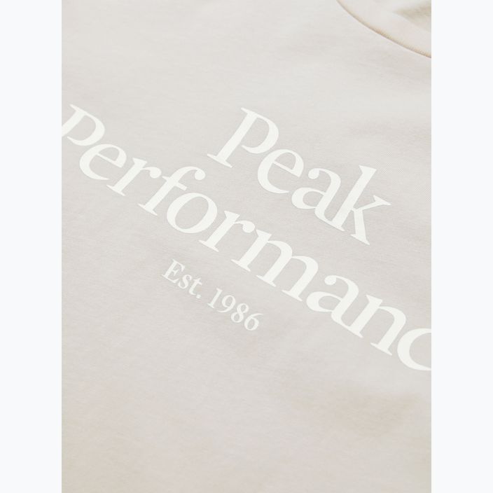 Maglietta Peak Performance Original Tee da uomo con nebbia di sabbia 4
