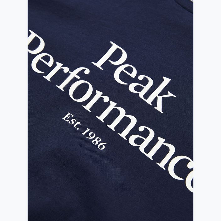 Camicia Peak Performance Original Tee uomo blu shadow 4