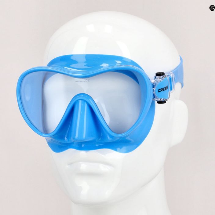Maschera subacquea Cressi F1 Small blu 9