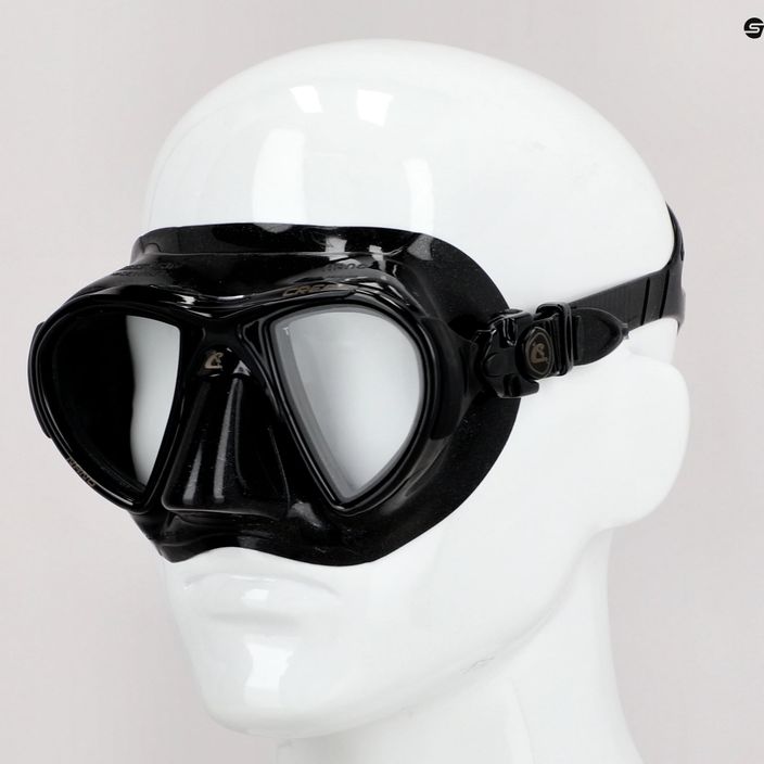 Maschera subacquea Cressi Nano nero/nero 6