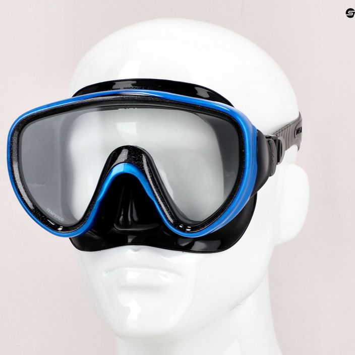 TUSA maschera subacquea Sportmask blu/nero 7