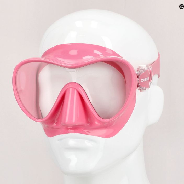 Maschera subacquea Cressi F1 rosa 8