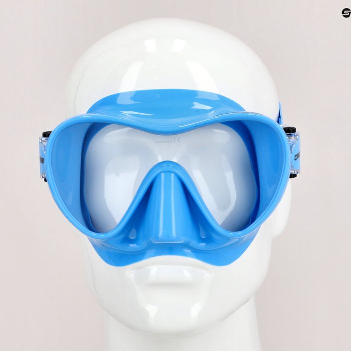 Maschera subacquea Cressi F1 blu 7