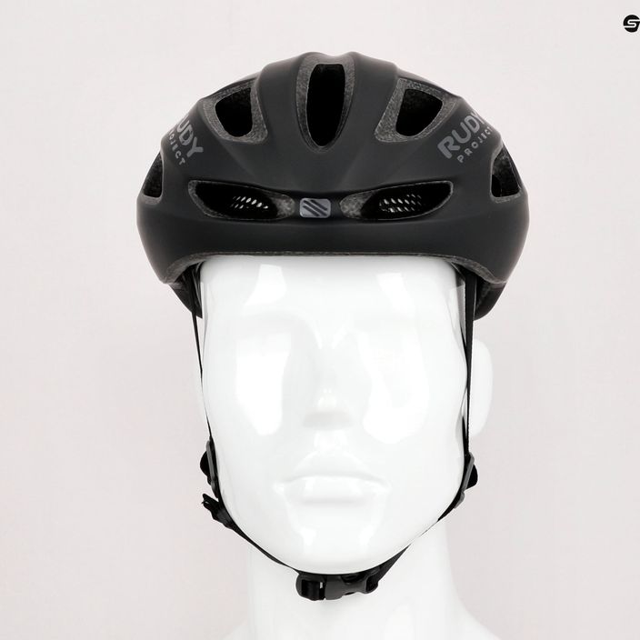 Rudy Project Strym casco da bicicletta nero stealth opaco 9