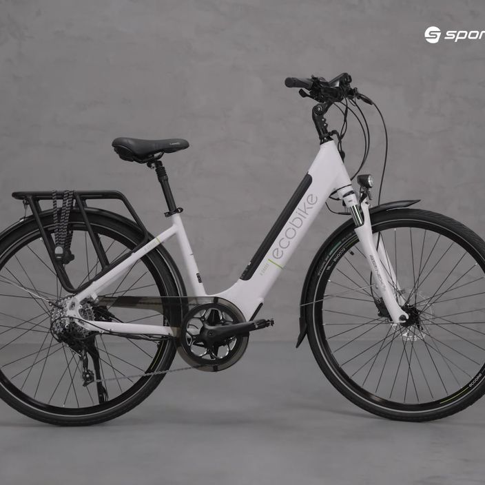 EcoBike X-Cross L 36V 17,5Ah 630Wh X-Cross LG bicicletta elettrica bianca 23