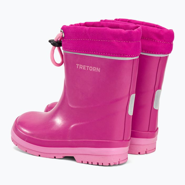 Tretorn Kuling Winter, scarpe da ginnastica rosa per bambini 3