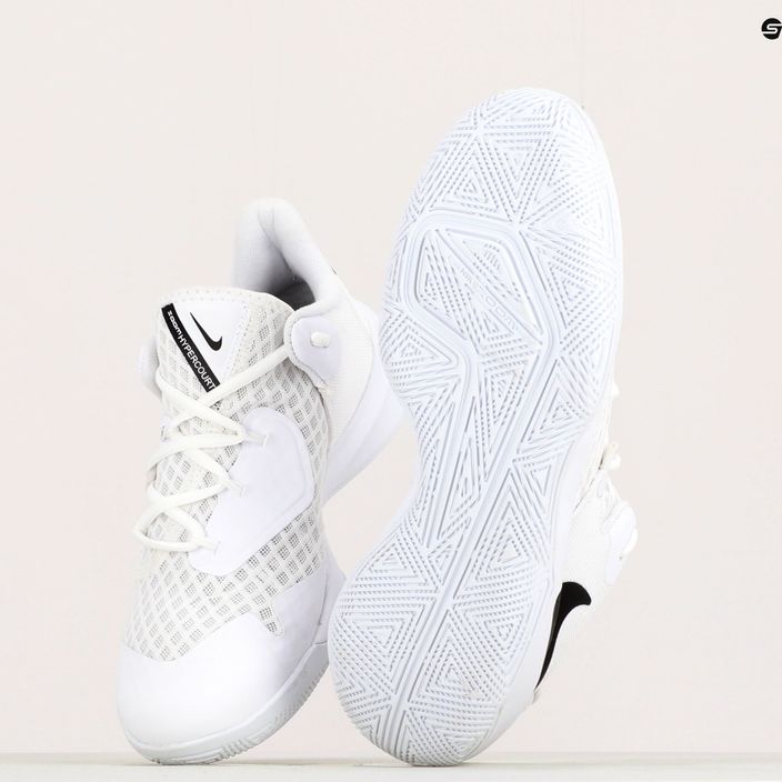 Scarpe da pallavolo Nike Zoom Hyperspeed Court bianco/nero 9