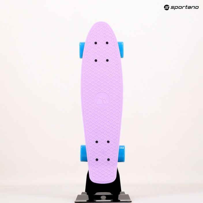 Meteor flip skateboard 23693 viola/blu neon/giallo neon 10