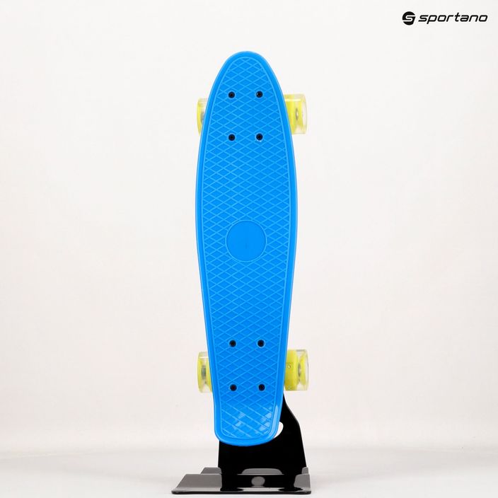 Skateboard fishelic per bambini Meccanica PW-506 LED blu 14