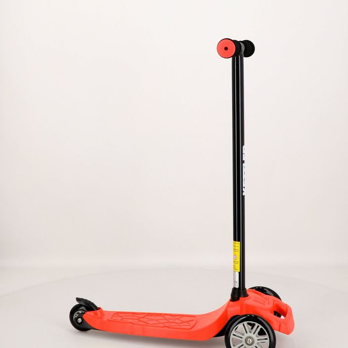 KETTLER triciclo monopattino per bambini Kwizzy nero/rosso 8