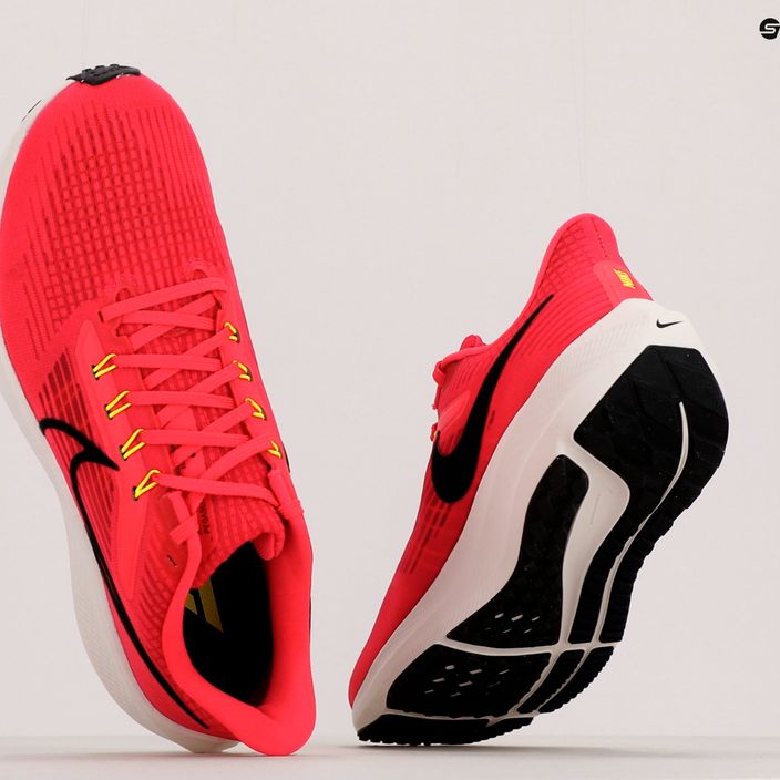 Uomo Nike Air Zoom Pegasus 39 sirena rosso / nero / rosso clay / fantasma scarpe da corsa 11