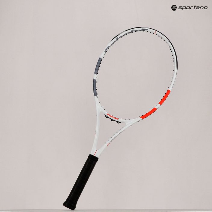 Racchetta da tennis Babolat Strike Evo 2021 bianco/rosso/nero 10