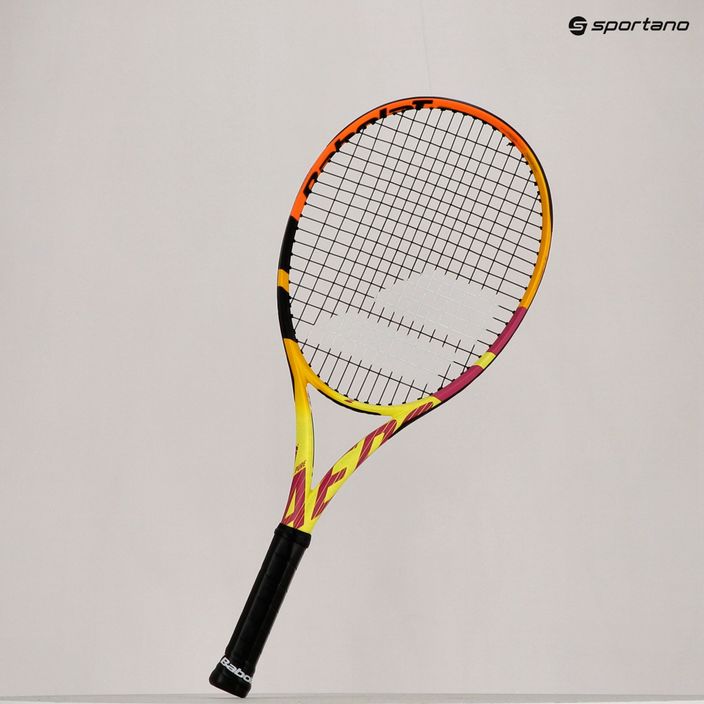Racchetta da tennis Babolat Pure Aero 26 Rafa Jr per bambini giallo/arancio/viola 8