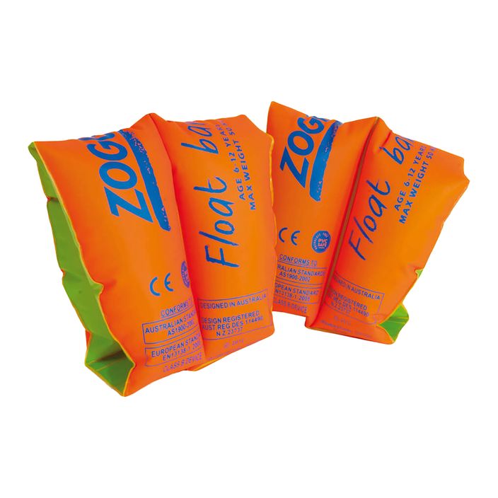 Zoggs Float Bands guanti da nuoto per bambini arancione 2