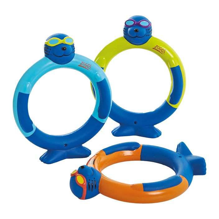 Zoggs Zoggy Dive Rings giocattoli da pesca 3 pz. 2
