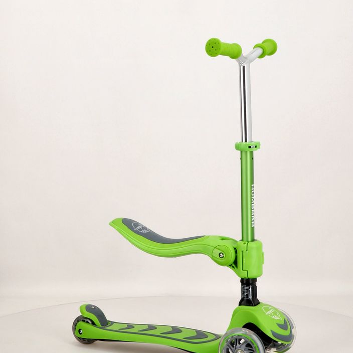 HUMBAKA Mini Y, monopattino triciclo per bambini verde 20