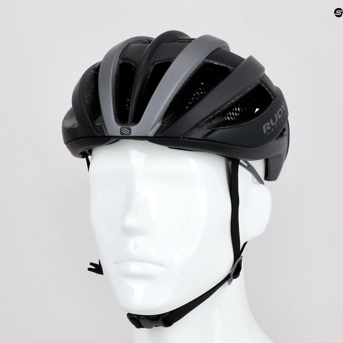 Rudy Project Venger Road casco da bicicletta in titanio nero opaco 5