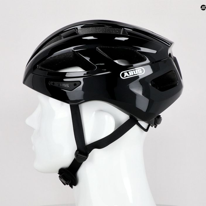 ABUS casco da bicicletta Macator velluto nero 9